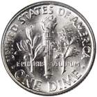 1955 Roosevelt Dime Bu Uncirculated Mint State 90  Silver 10c Us Coin