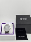 Movado Bold Verso Men s Grey Dial Stainless Steel Watch - 3601204   695 Msrp 