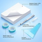 Artdot 200 Pcs Diamond Painting Release Paper 5d Diamond Art Kits Accessories
