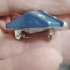 House Shaped Ceramic Brooch Pin Multicolor  Home   Garden Theme