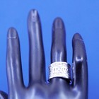 Size 6 25  Sterling Silver Handmade Hammered Wrapped Ring  Textured 925 Band