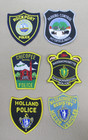 Group Of 14 Different Massachusetts Police Department Patches  G3