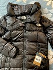 The Northface Parka Size S Long Length Hooded Puffer Down Jacket - Black Women s