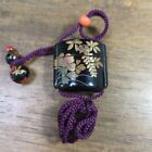 Antique Japanese Lacquer Ware Inro Gourd Netsuke Ships From Japan