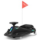 Joyldias Black 24v Powered Kids Ride On Drifting Go Kart Variable Speed Cart360  