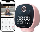 Video Baby Monitor Camera 1080p Wifi App Remote Viewing Night Lamp Two-way Talk