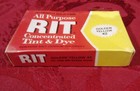 Vintage Rit Powder Dye - Golden Yellow  42 - Old Formula  Collectors Item
