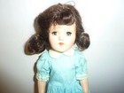 Vintage Ideal Toni Doll P90 Brunette 14   With Vintage Handmade Dresses  Shoes