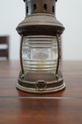 Antique Perko Nautical Marine Ship Lantern Light Clear Glass Globe