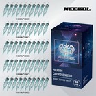 50-piece Set Of All-in-one Tattoo Needles For Tattooing  Shading  And Outlining 