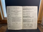 Vintage 1946 Menu The Somerset Boston Ma  Very Large  Hotel