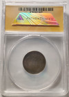 1887 Denmark 2 Ore Coin Anacs Vf-30 Rare Key Date Coin 3b