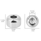 2 Pack Aluminum Alloy Razor Base  Safety Razor Alloy Stand For Bathroom 