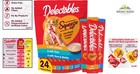 Interactive Cat Treats Variety Pack  24 Lickable Puree Tubes For Training
