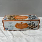 Nordic Ware Heirloom Cookie Stamps Wood Handles Cast Aluminum Nib Aluminum
