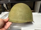 Wwii Soviet Russian Sh40 Combat Field Helmet- Size 2