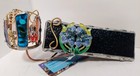 Stained Glass Kaleidoscope -found Jewelry  Earrings  Necklace  Pin  Bracelet