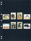 1 3 Off  13 30 Scott Value  - 1984 Rwanda Giraffes African Zebras Cv Mnh Nh Umm