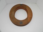 Vintage Wooden Millinery Hat Brim Mold 
