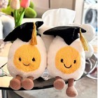 Jellycat Amuseables Cute Graduation Gift Boiled Egg Soft Plush Doll