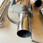 S s 3  Catback Exhaust   2 5  Muffler Tip For 1999-2005 Vw Golf Jetta Mkiv 1 8t