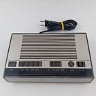 Vintage Rca Rp-3620 Clock Radio Black Silver Am Fm Digital Alarm Ac Malaysia