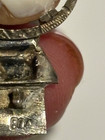 Antique 800 Silver Cameo Lady Head Maiden Bracelet 7    Fine Estate Jewelry