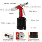 1 4  Npt Pneumatic Rivet Nut Gun Rivnut Gun Riveter 120psi Air Riveting Tool Kit
