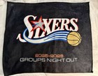 Philadelphia 76ers Rally Towel Sga Nba Basketball Philly Sixers Group Night 2026