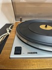 Vintage Phillips Hi Fi International Turntable Wood 22ga427 44z Tested  new Belt