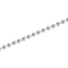 925 Silver Beads Chain Necklace W  Lobster Lock Men s Women s Jewelry 16-24 