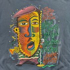1994 New Orleans Jazz And Heritage Festival Jazz Fest Blue Gray Music Sweater