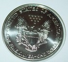 2000 American Silver Eagle 1 Troy Oz   999 Fine Silver One Dollar Bu Coin  3