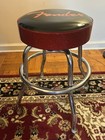 Fender Red Sparkle Logo 24  Swivel Barstool     Guitar Amp   Lounge Stool