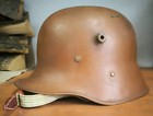 Helmet German M17 Original Imperial German Wwi Ww1 Rare  Free Shipping