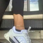 Custom Name Anklet Women Jewelry Stainless Steel 5mm Cuban Chain Gold Silver