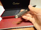 Cartier Black Metal Ballpoint Pen Luxury Executive Writing Gift Set New Box