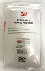 Travel Size Toiletries Bag 3 4oz refillable Squeeze Travel Pouches Set Of 3 New