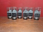 Vintage 1979 Full Set Of 6 Arby s Collector Series Movie Star Drinking Glasses 