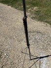 Antique Lightning Rod Metal Silver Tripod Base Decorative Stand Copper 54   