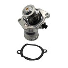  Engine Coolant Thermostat Housing Assembly Compatible With Mercedes-benz M272 