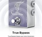 Donner White Tape Analog Delay Guitar Effects Pedal With Echo Effect 2 Channels