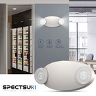 Ul Listed 6 Packs-led Emergency Light  Battery Commercial Emergency Exit Lights 