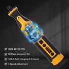 7 2v Cordless Angle Grinder Tool Cutting Polishing Wheel Mini Grinder Set