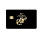2 Premium Print U s  Marines Debit credit Card Small Chips Skin Stickers