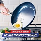 Blue Diamond Cookware Diamond Infused Ceramic Nonstick 12  Frying Pan Skillet   