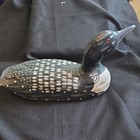 Heritage Mint Ltd Painted Loon Bird Figurine  Resin Collectible