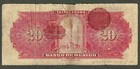 1933 Banco De Mexico 20 Pesos   P-23e   Ships At Dock   A Rare Note In Any Grade