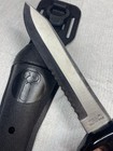 Vintage Aqua Lung Us Divers Knife Sheath Stainless Steel Japan 214031