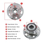Front Or Rear Wheel Hub Bearing Assembly For Chevrolet Equinox  2010-2017 5 Stud